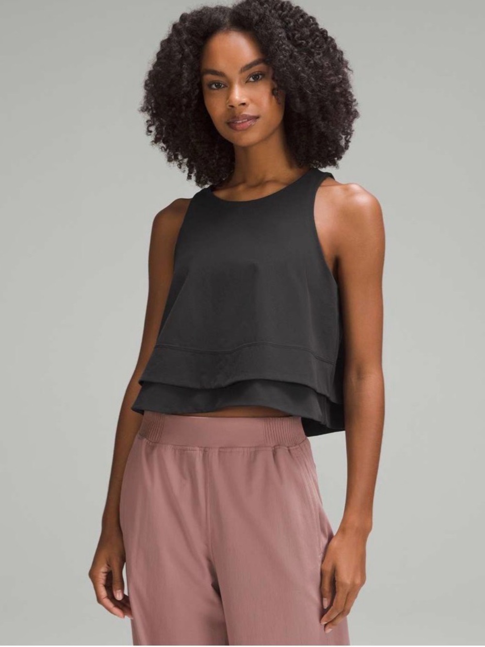 Lululemon Stretch Woven Relaxed Fit Tank Top Size Small